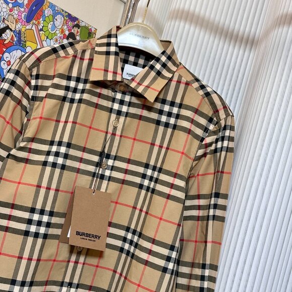 Burberry Brit Men's Tan Shirt - Picture 3 of 9